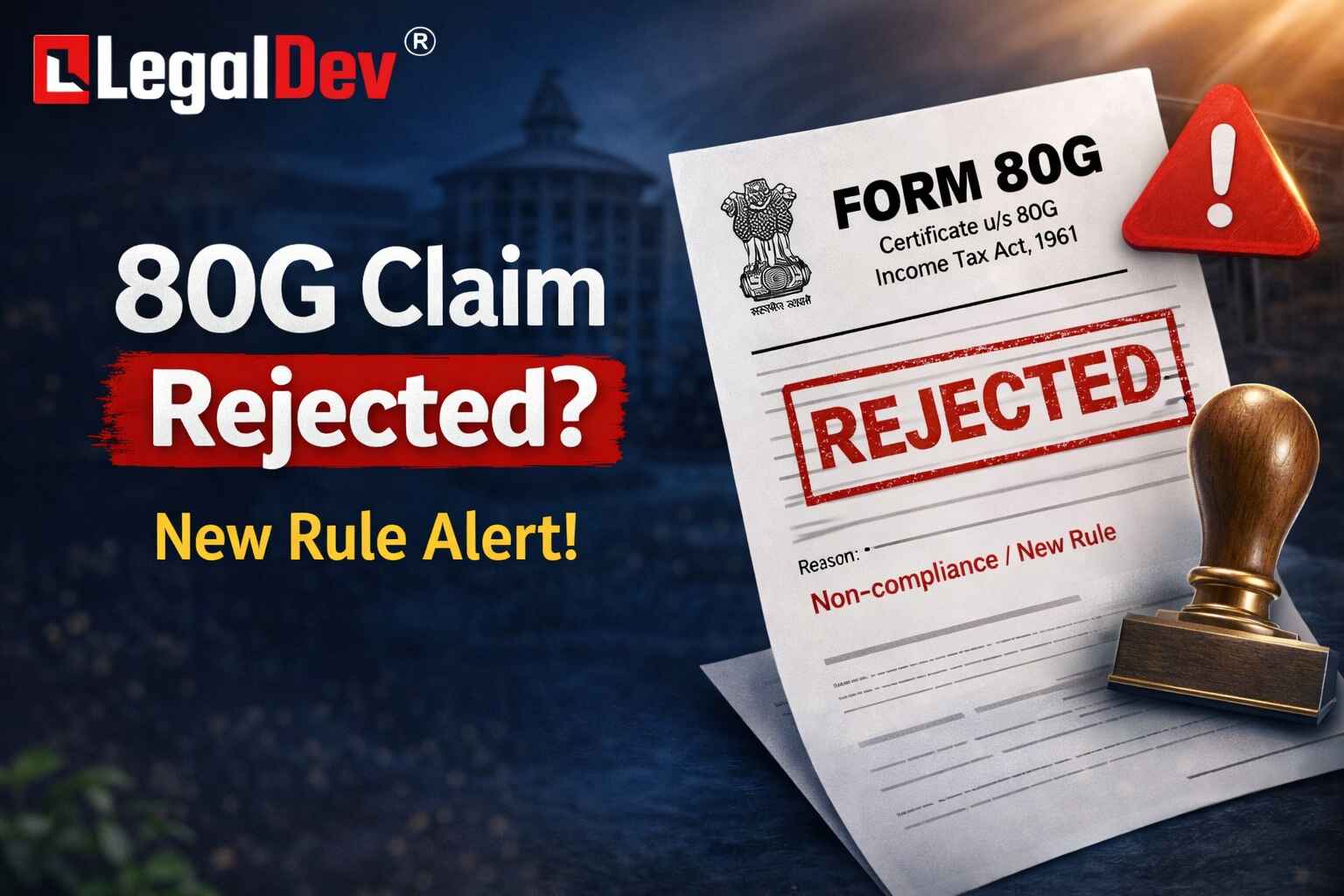 Section 80G ITR 2026-27: New Donation Proof Rules 